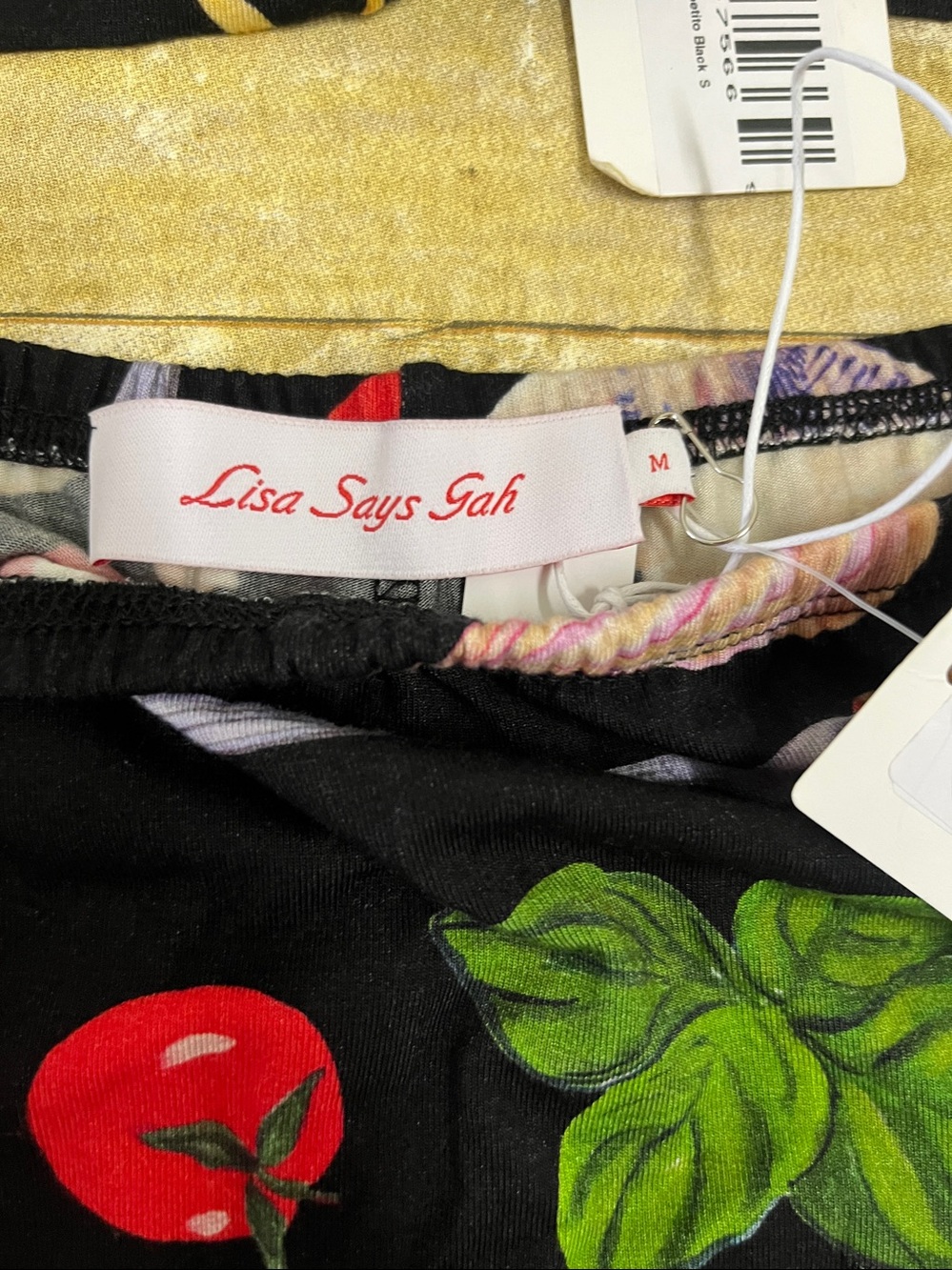 NWT Lisa Says Gah "Darcy" skort & "Rowan tee" in Buon Apetito. Size M/S - Picture 2 of 8